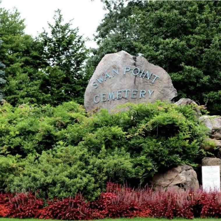 Swan Point Cemetery.