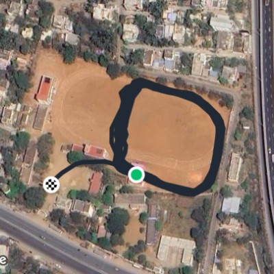 Route near Mannivakkam