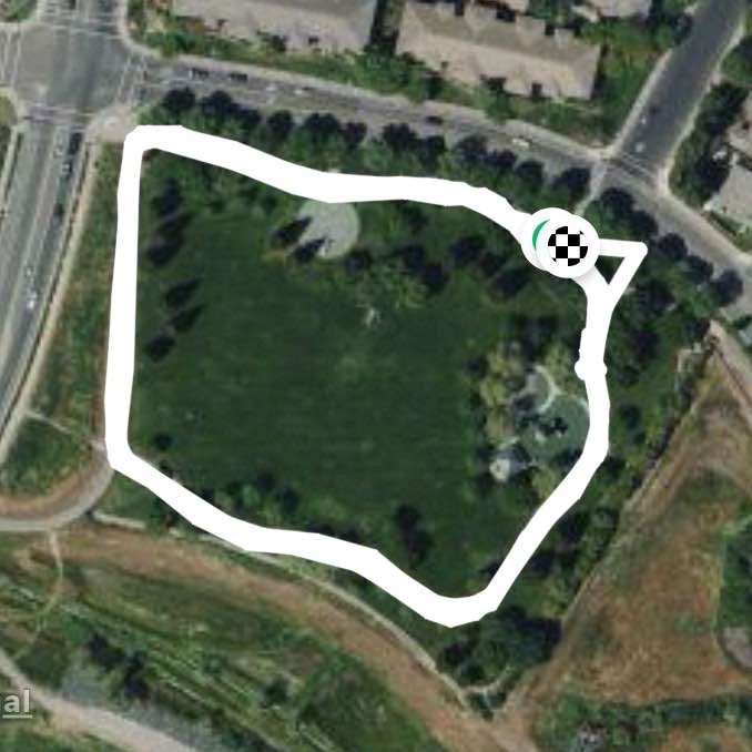 By the house park