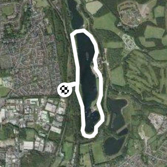 Rother valley large lake