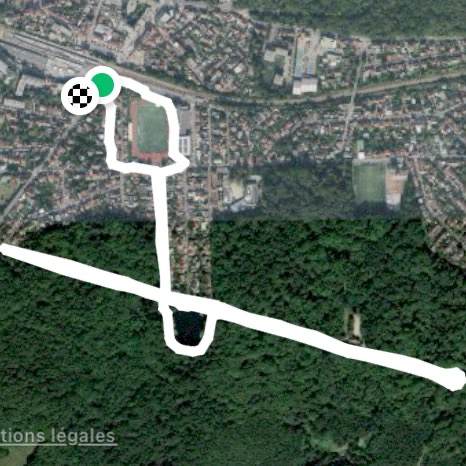 Près de chez moi sur route