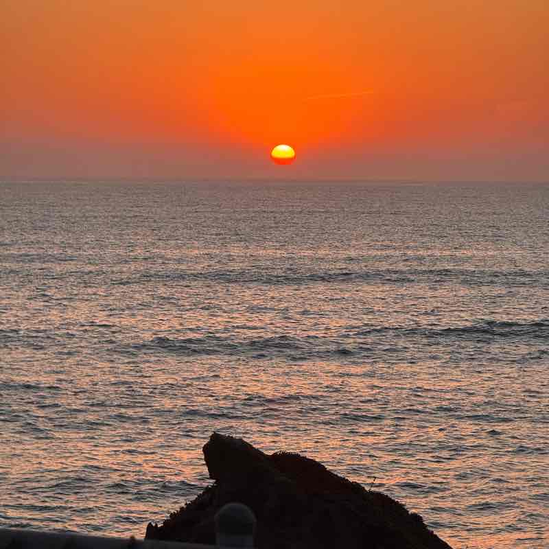 Evening Sunset Walk