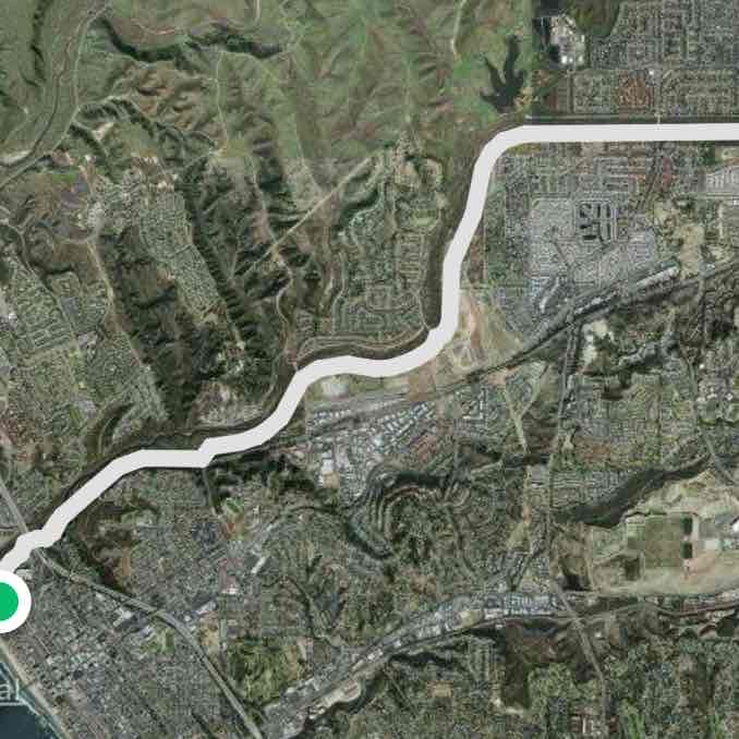 O side bike path way