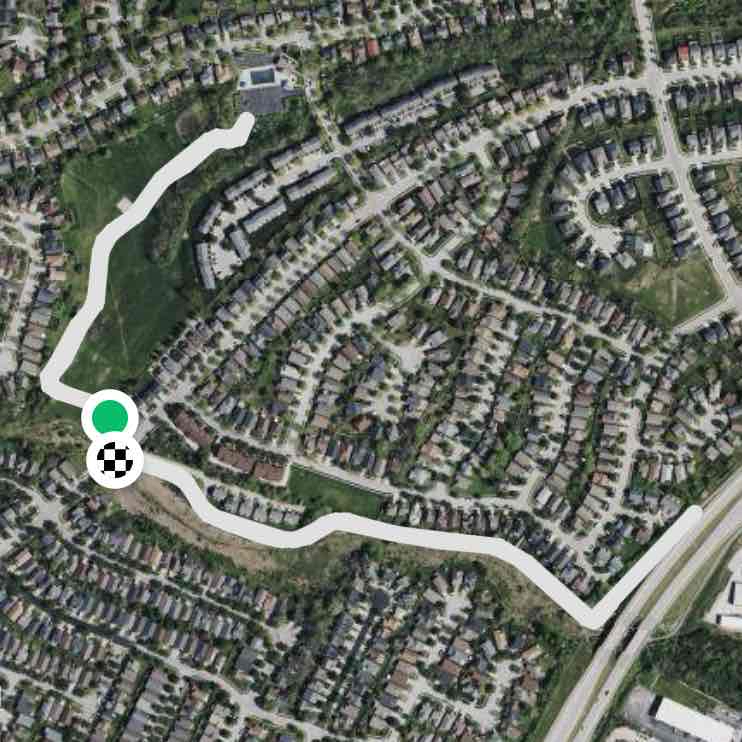 Masterson hills park trail