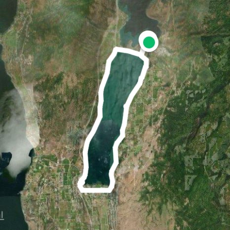 Woods lake loop.