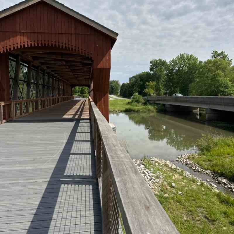 Covered Bridge at Geist