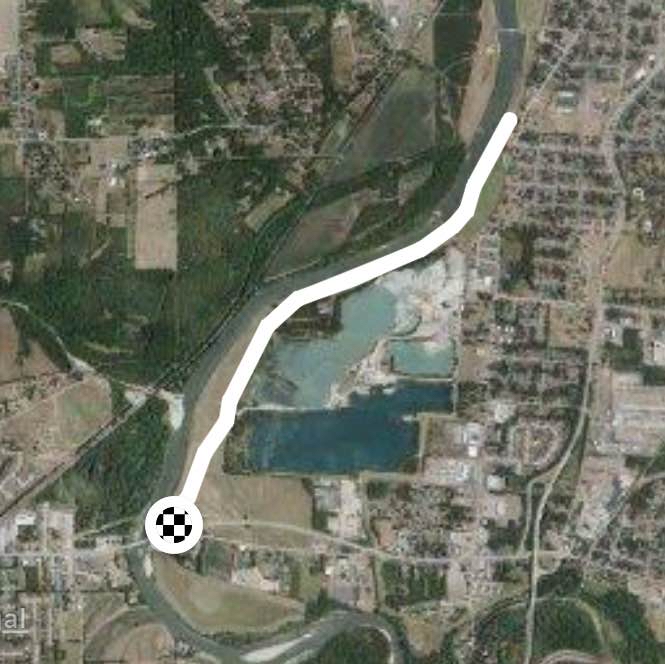 River Walk to Midd and Bridge