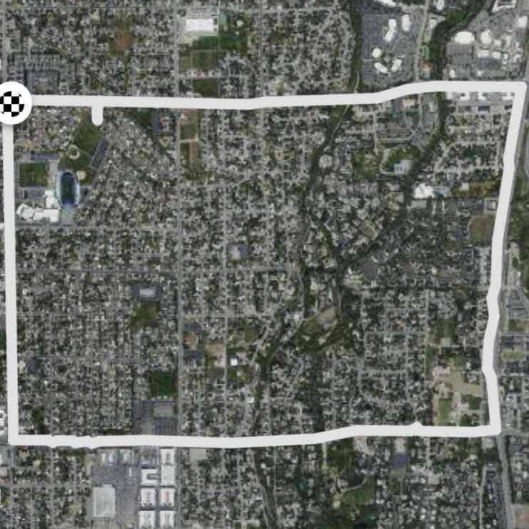 5 mile walk