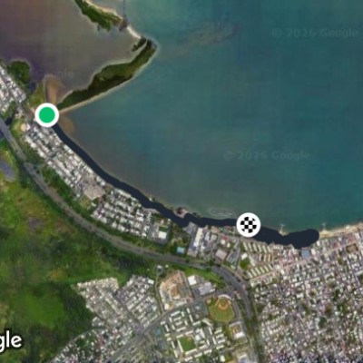 Ruta en Malecón Cataño