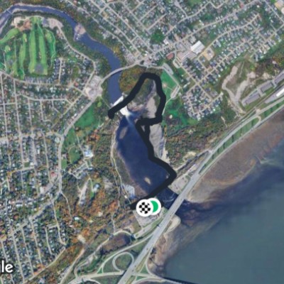 Route near Chutes-Montmorency