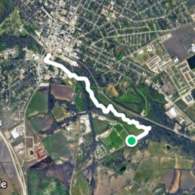 Lions park walking path