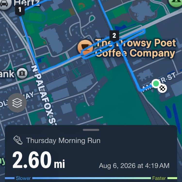 Great route if you are in Pensacola.